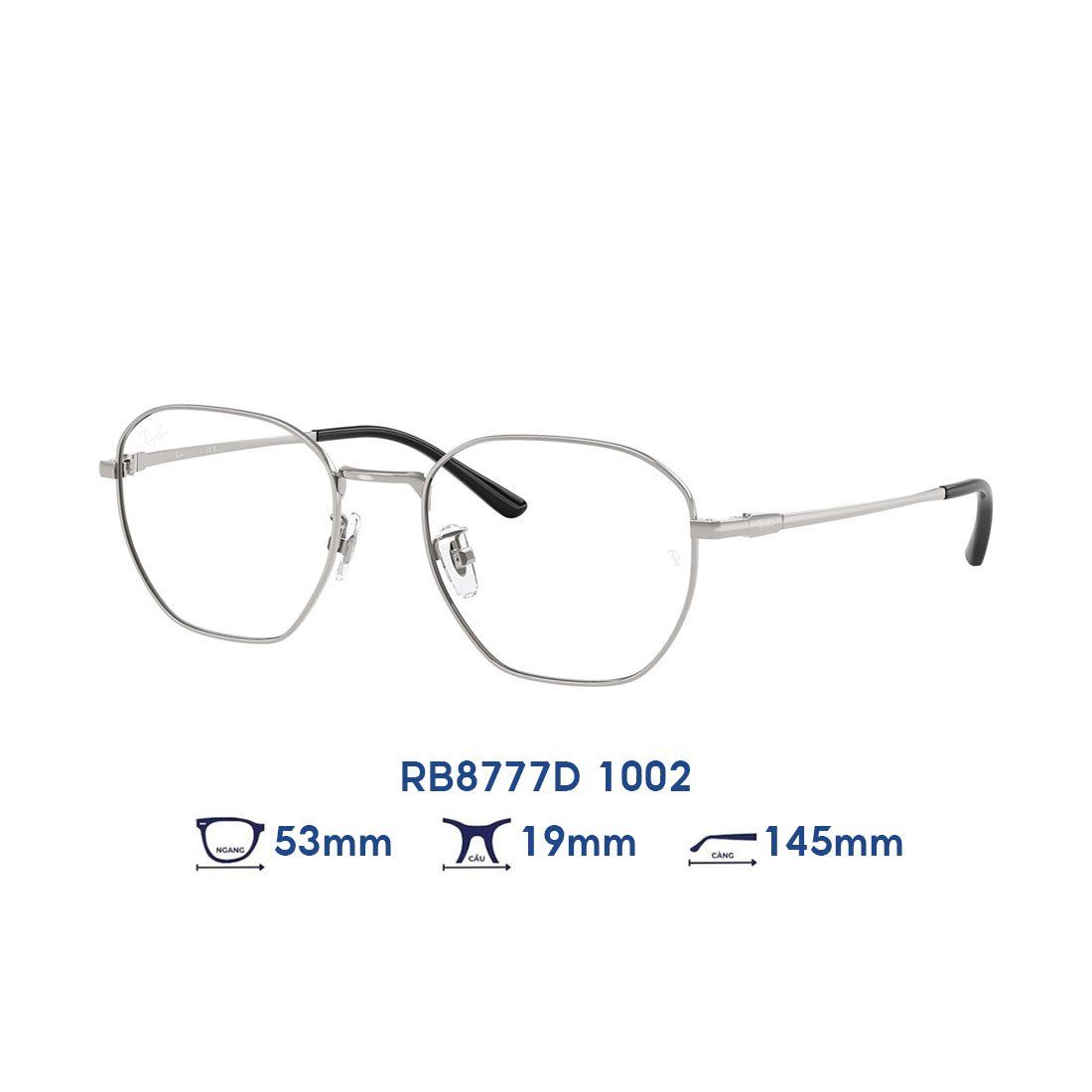  Gọng kính RAYBAN RB8777D 1002 