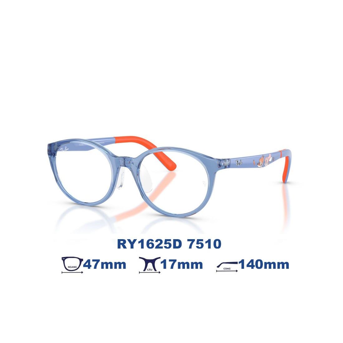  Gọng kính RAYBAN KID RY1625D 7510 