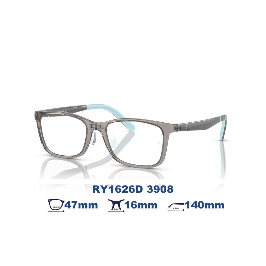  Gọng kính RAYBAN KID RY1626D 3908 