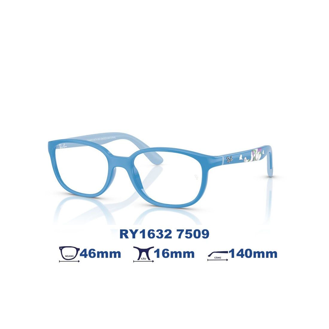  Gọng kính RAYBAN KID RY1632 7509 