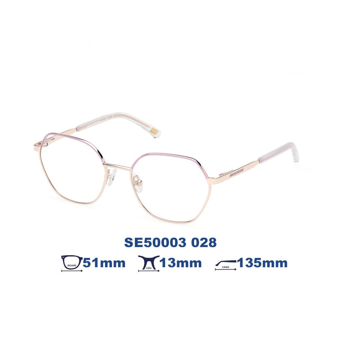 Gọng kính SKECHERS SE50003 028