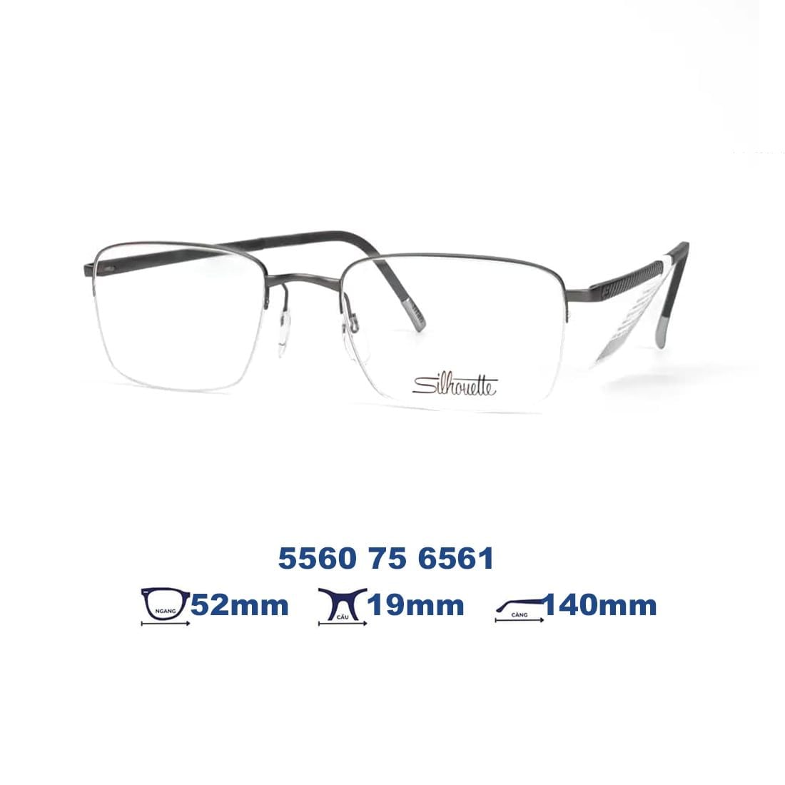 Gọng kính SILHOUETTE 5560 75 6561