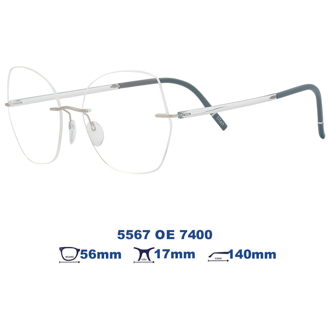 Gọng kính SILHOUETTE 5567 OE 7400