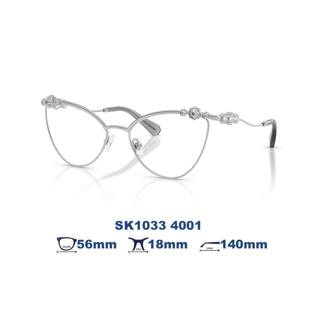 Gọng kính Swarovski SK1033 4001 