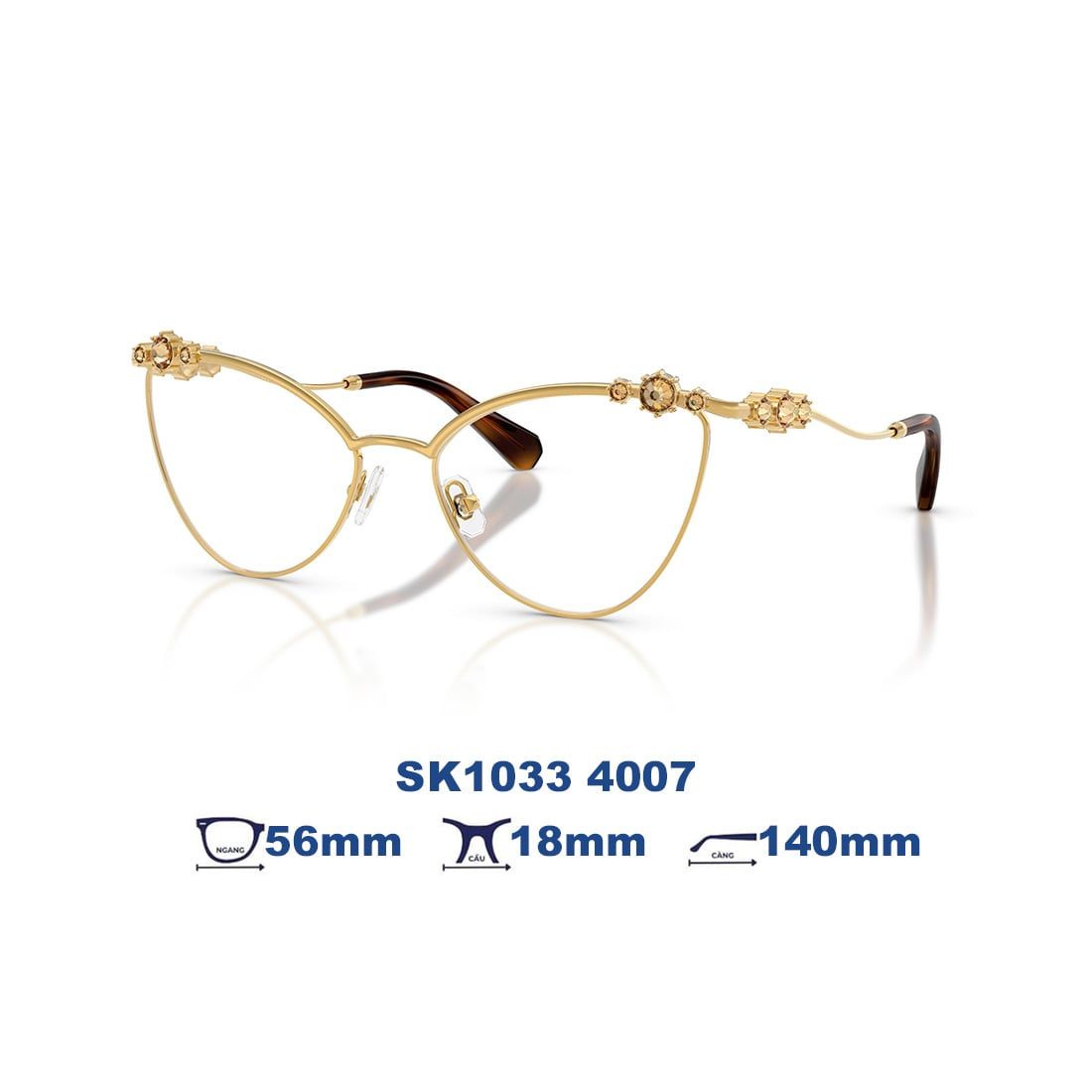  Gọng kính Swarovski SK1033 4007 