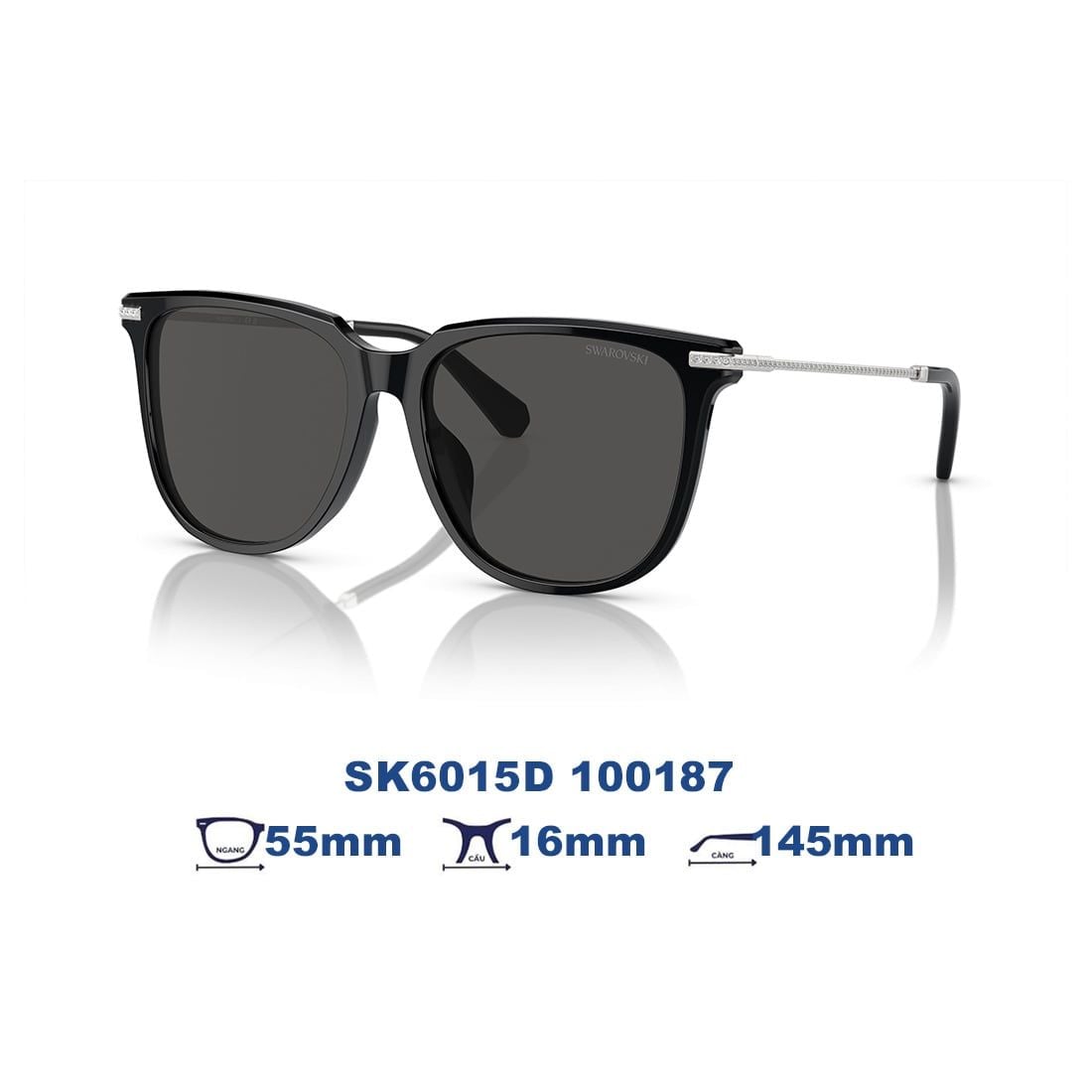 Kính mát Swarovski SK6015D 100187