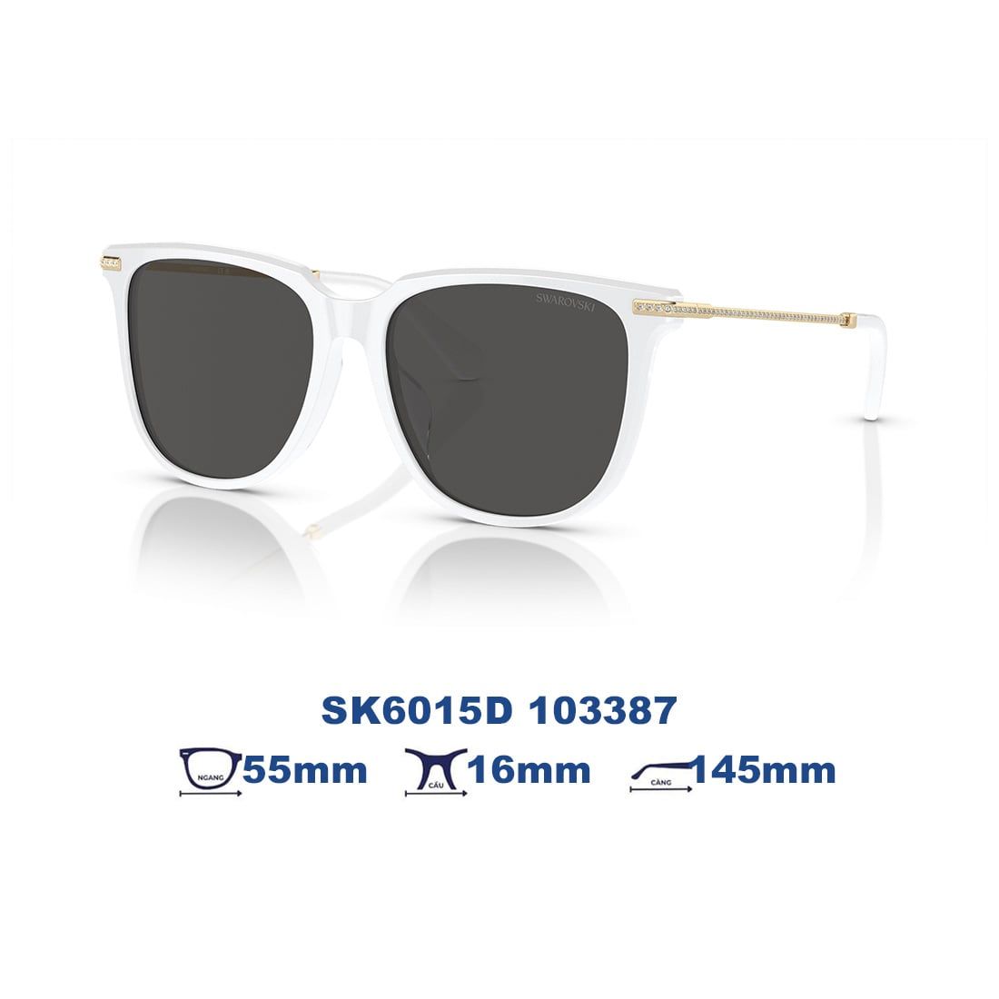 Kính mát Swarovski SK6015D 103387