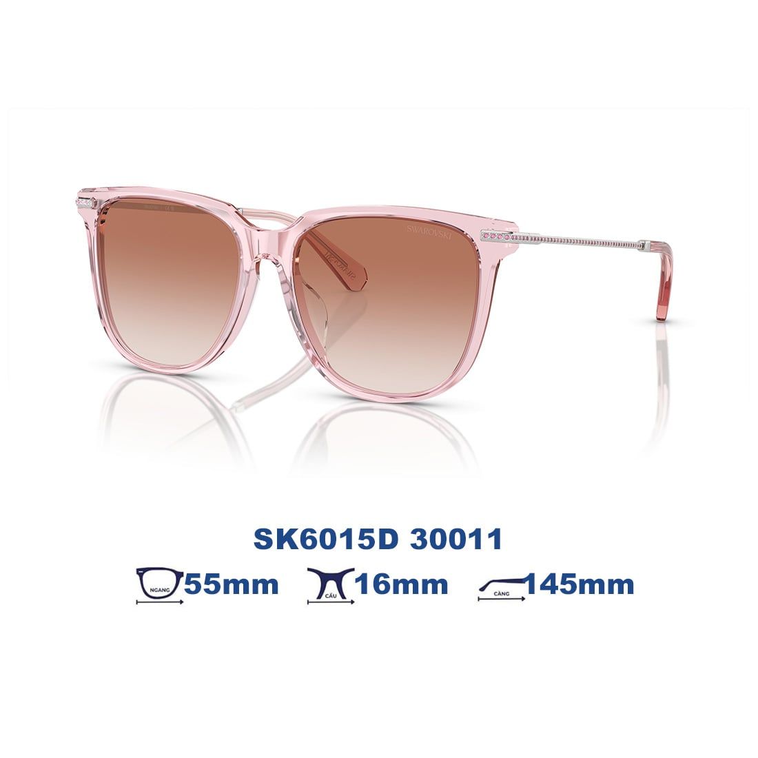 Kính mát Swarovski SK6015D 30011