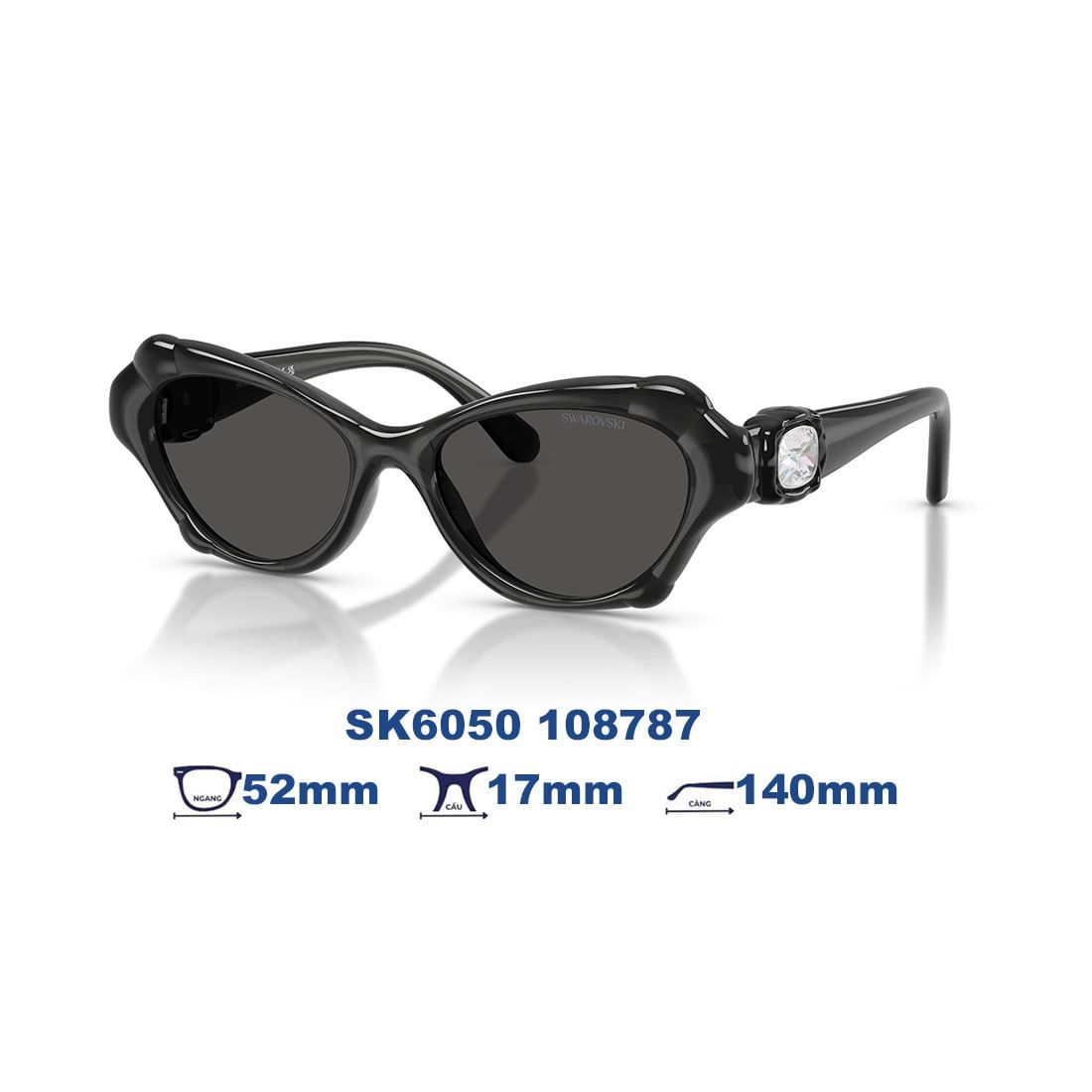  Kính mát Swarovski SK6050 108787 