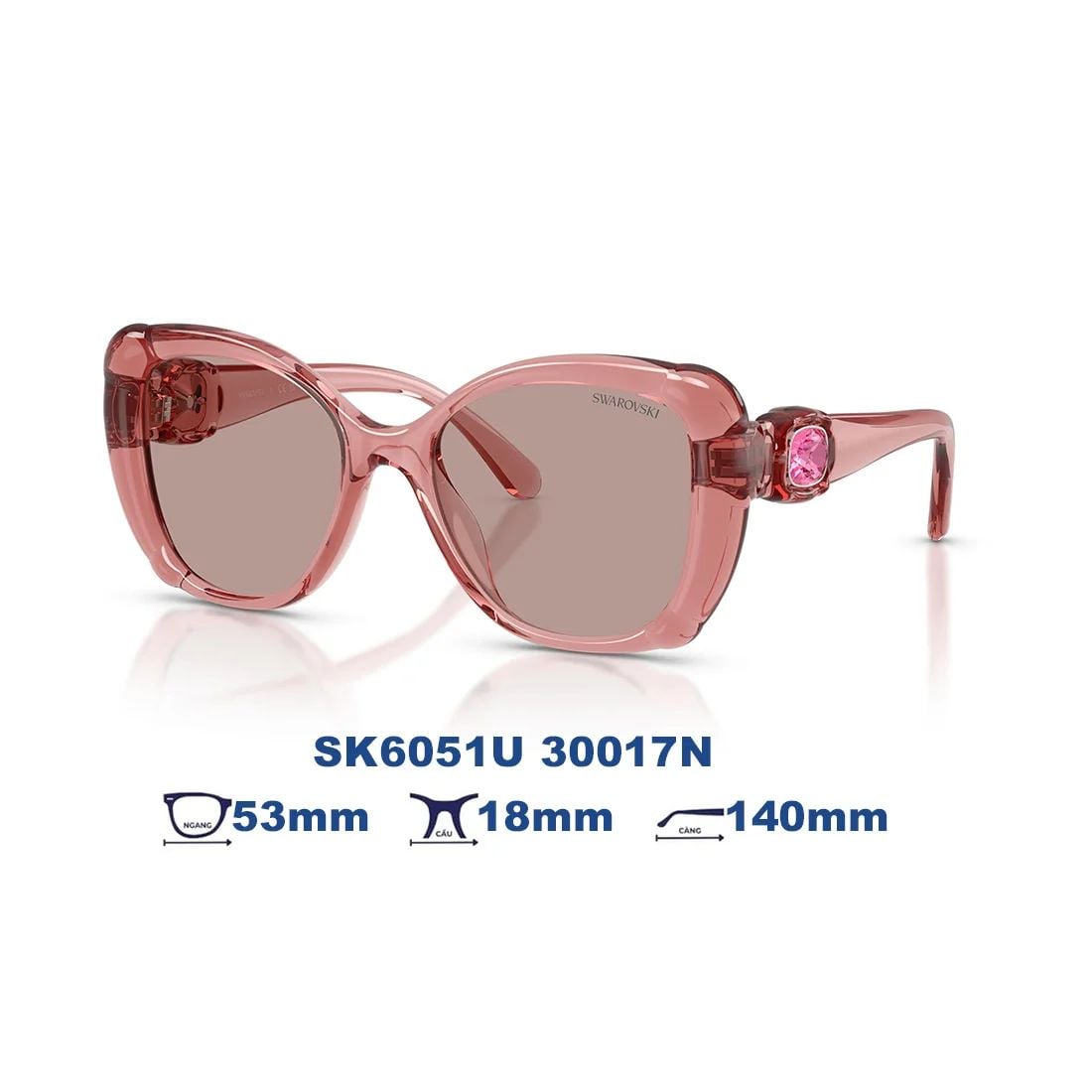 Kính mát Swarovski SK6051U 30017N