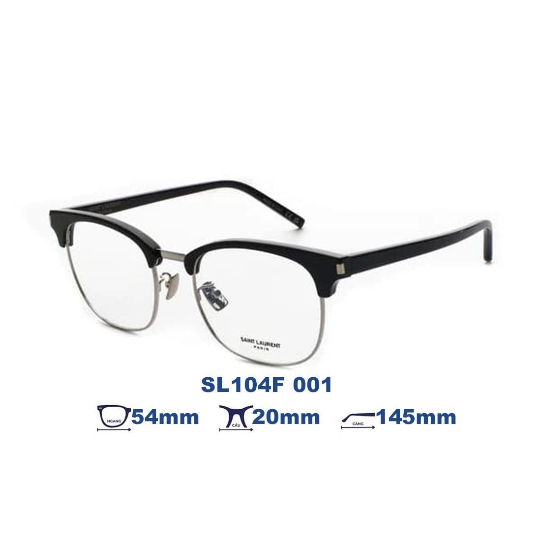 Gọng kính Saint Laurent SL104F 001