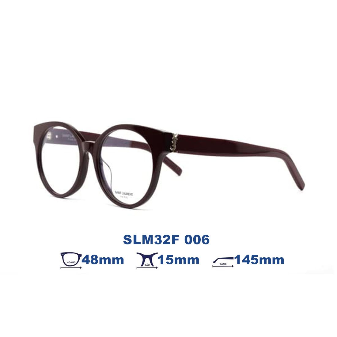 Gọng kính Saint Laurent SLM32F 006