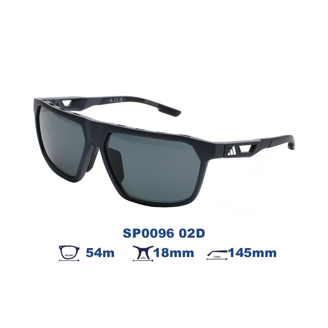  Kính mát Adidas SP0096 02D 