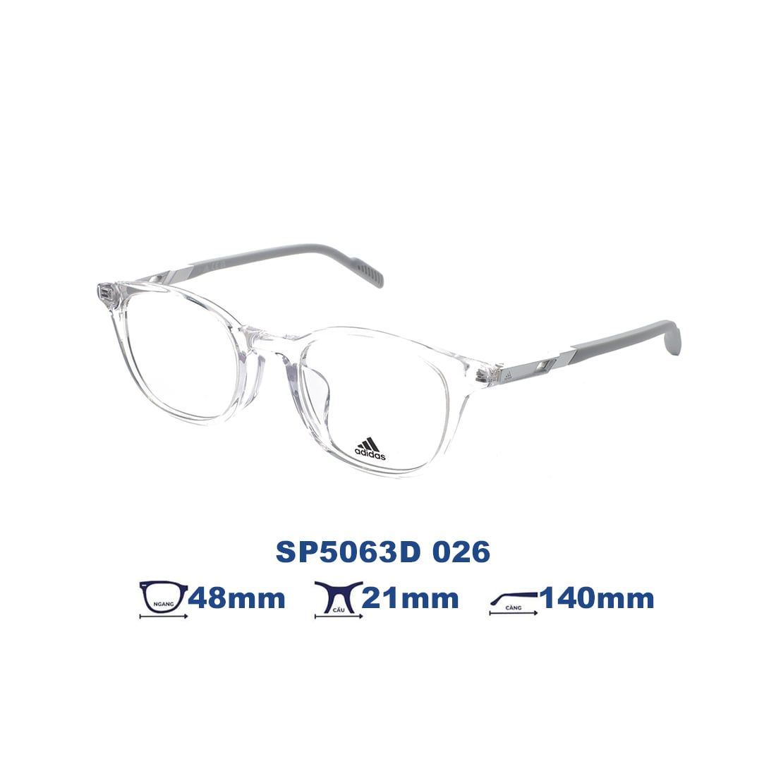  Gọng Kính Adidas SP5063D 026 