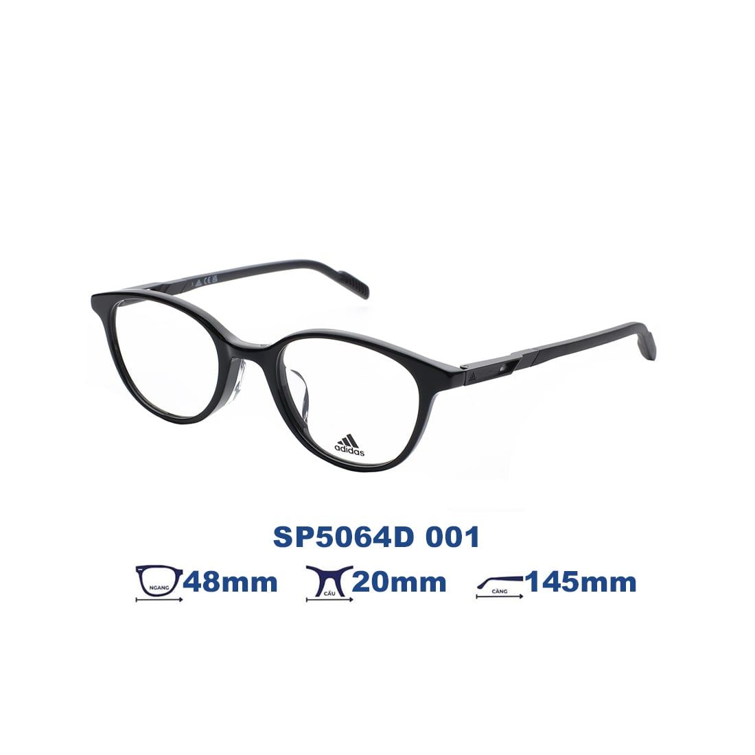  Gọng Kính Adidas SP5064D 001 