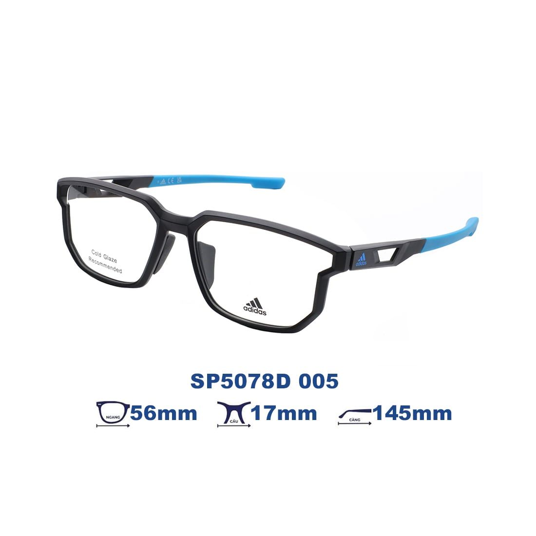  Gọng Kính Adidas SP5078D 005 
