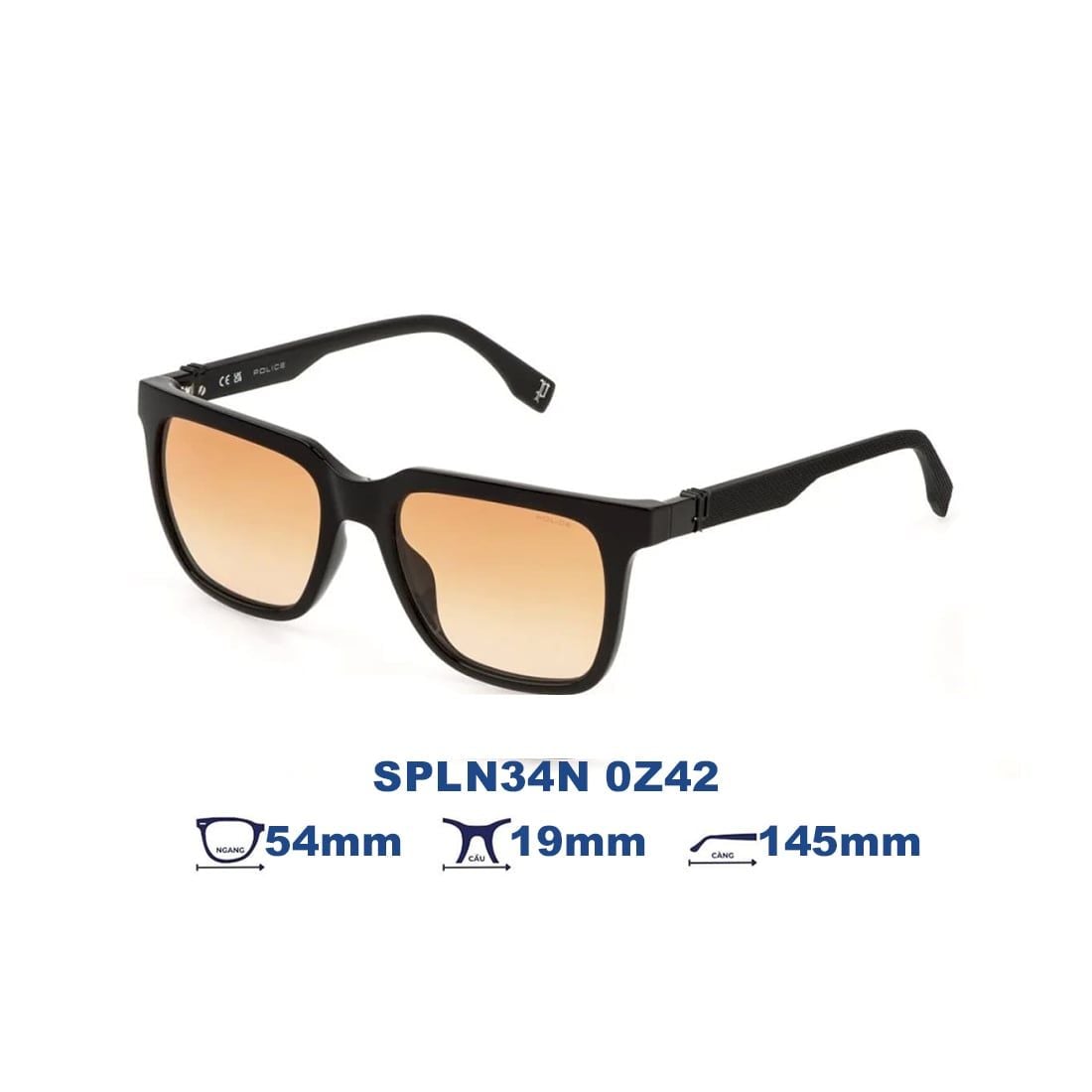  Kính mát POLICE SPLN34N 0Z42 