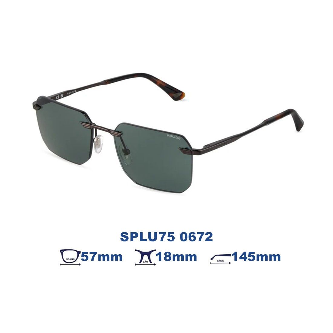 Kính mát POLICE SPLU75 0672
