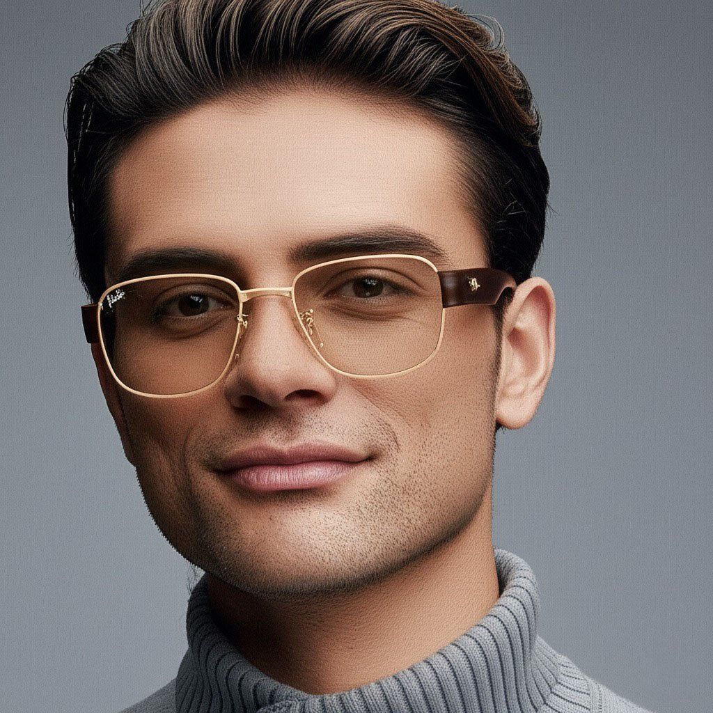 RayBan RB6532 kính gọng vuông kim loại