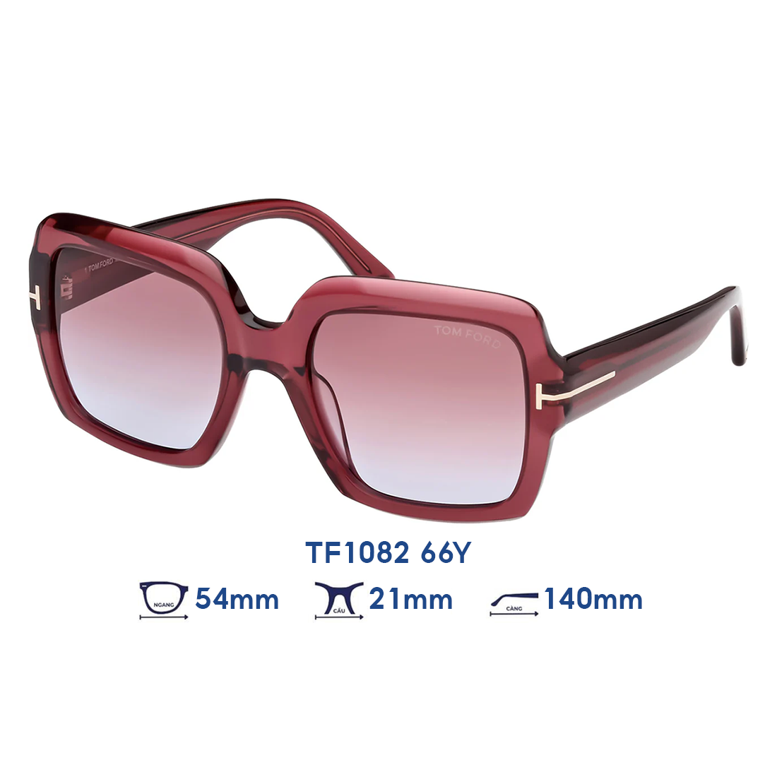  Kính mát Tom Ford TF1082 66Y 