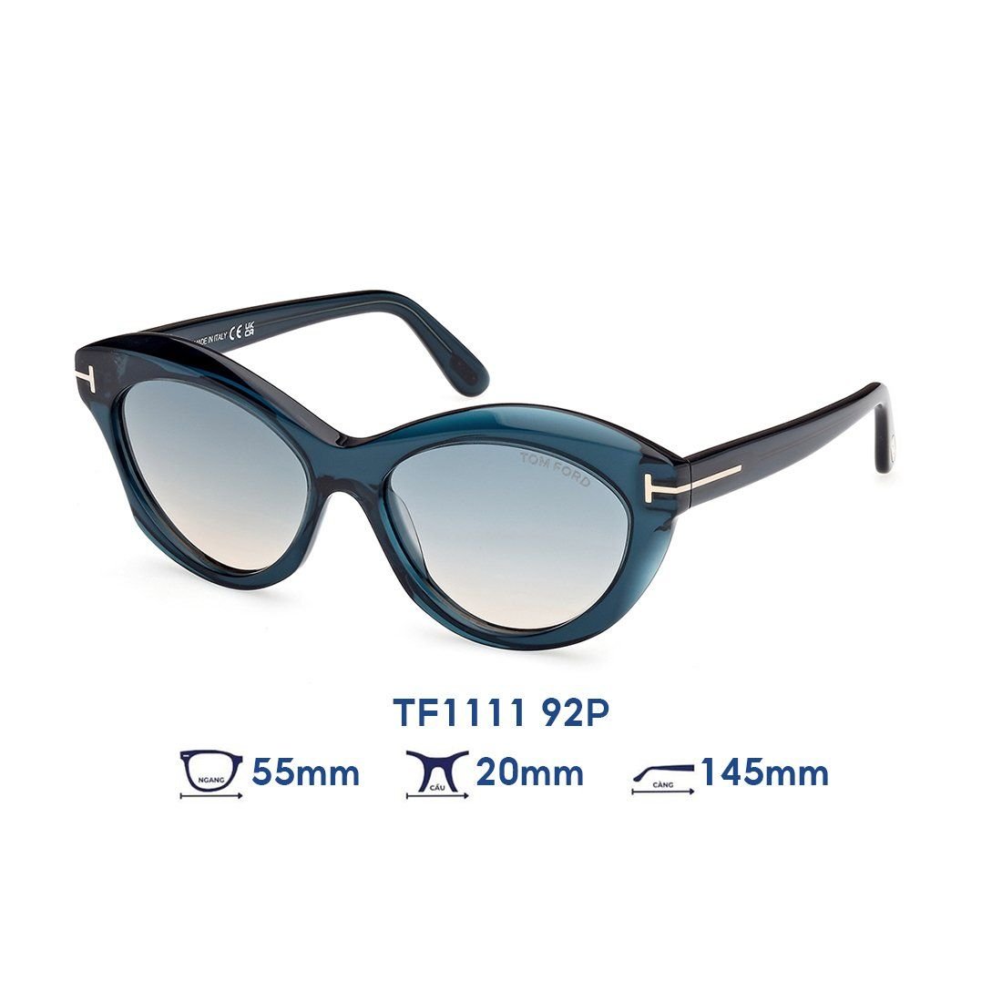  Kính mát Tom Ford TF1111 92P 