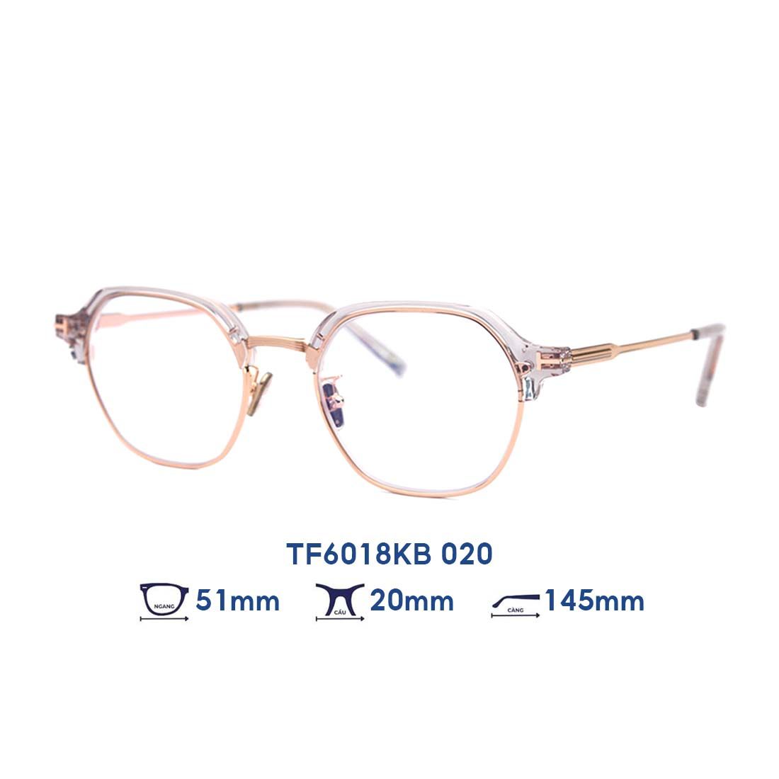  Gọng kính Tom Ford TF6018KB 020 