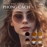 Tròng Chemi Nhuộm Màu Phong Cách Tinting U2 1.60 | Tròng có sẵn | Tròng đánh