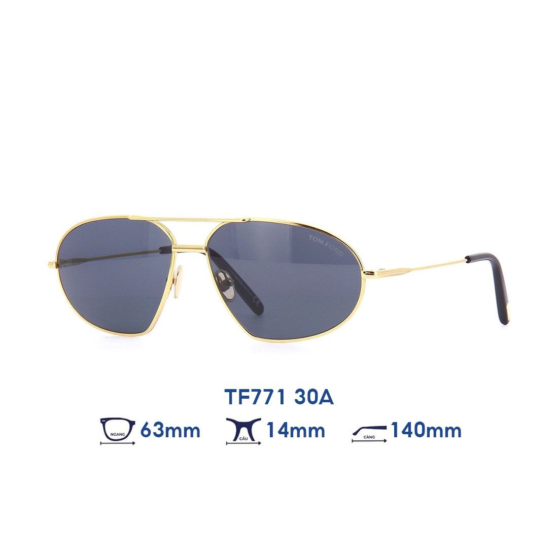  Kính mát Tom Ford TF771 30A 
