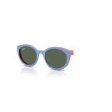 Kính clip-on trẻ em Rayban Junior RY1625DC 751071 - Tím hoa cà phối cao su cam – góc nghiêng 3/4