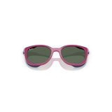 Kính clip-on trẻ em Rayban Junior RY1631C 750871 - Hồng cánh sen phối cao su xanh dương – ảnh chính diện trên nền trắng