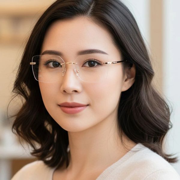 Gọng kính Jimmy Choo JC2020B 3006 - Vàng đen