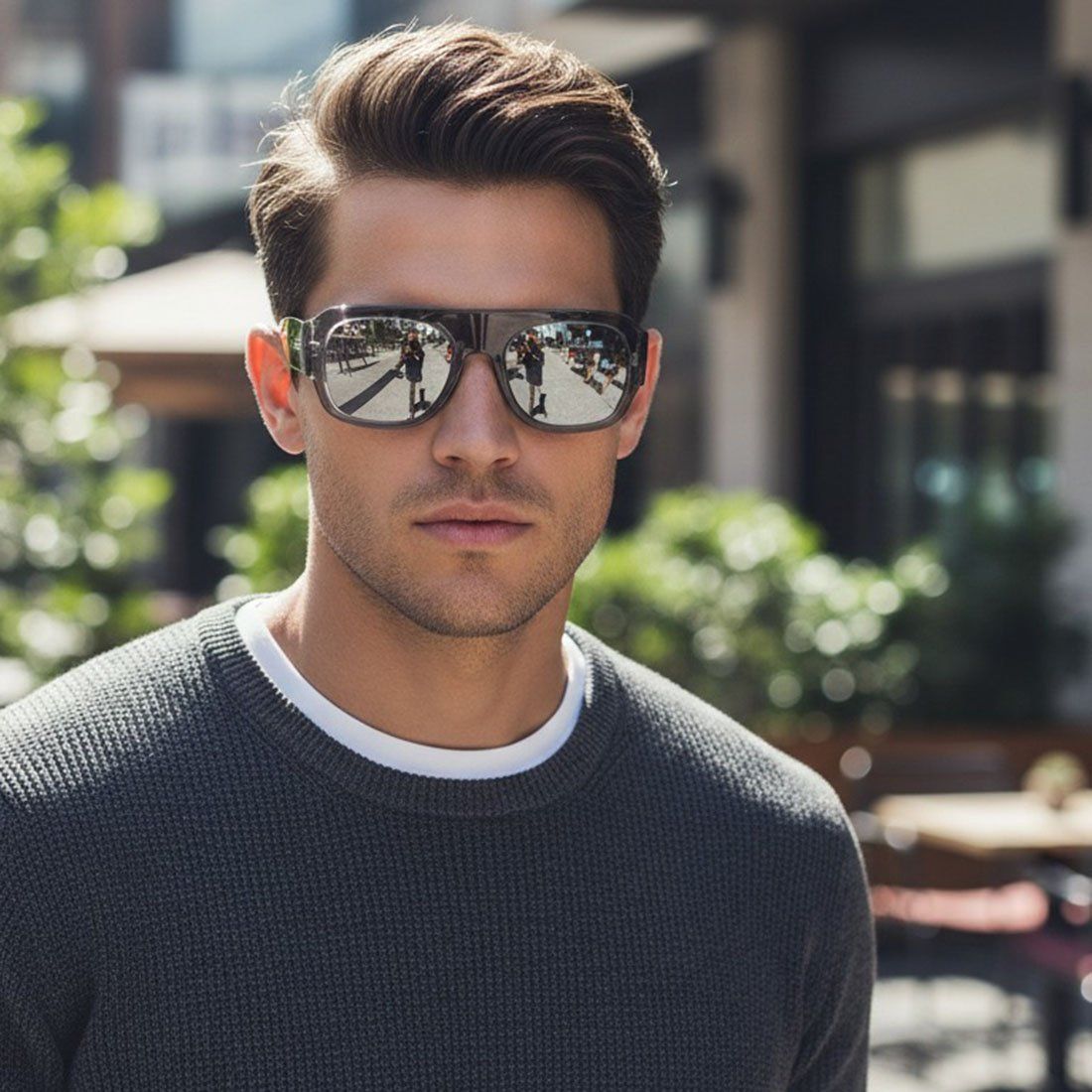 Kính mát RAYBAN RB2218 6684/82 màu xám trong