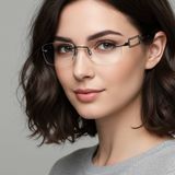  Gọng kính Charmant Line Art XL2020 BK 