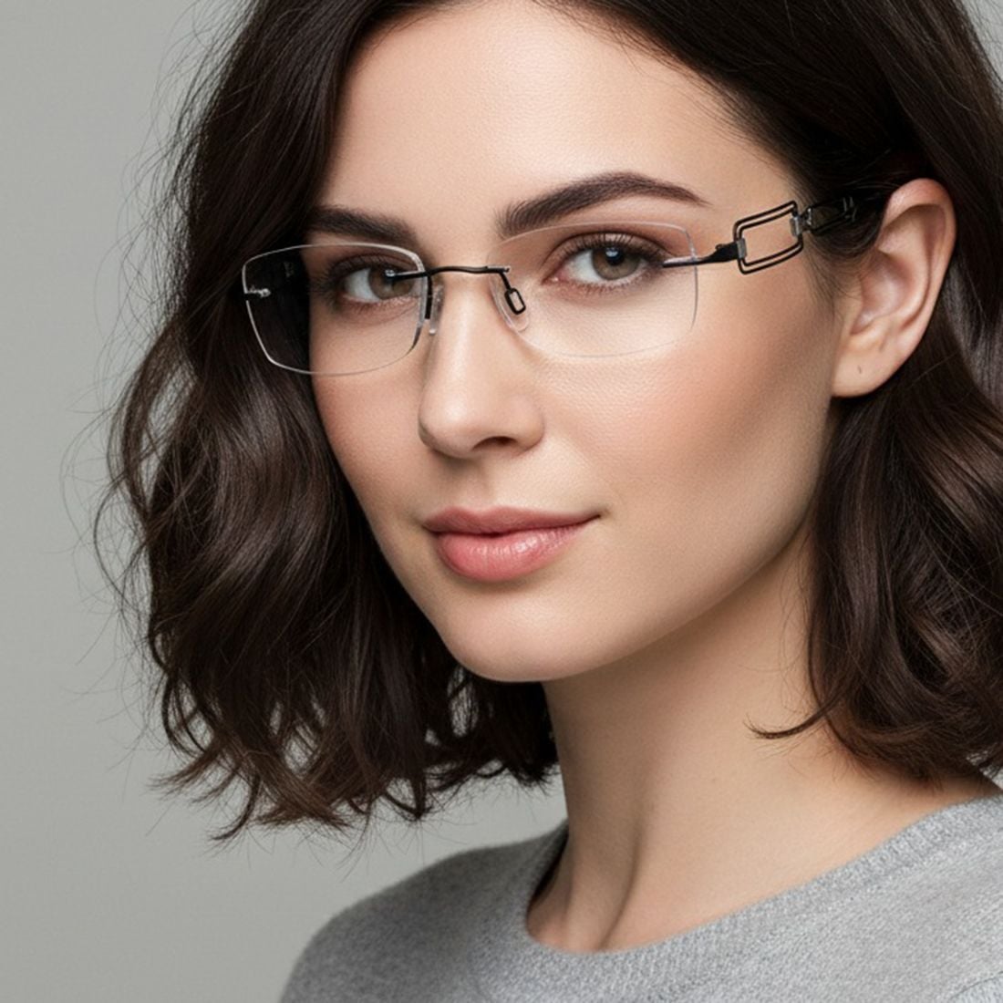  Gọng kính Charmant Line Art XL2020 BK 