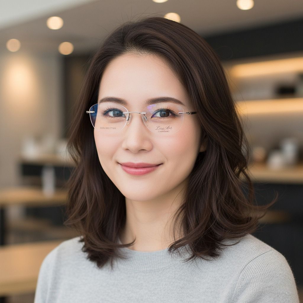  Gọng Kính Charmant Line Art XL2176 WP 