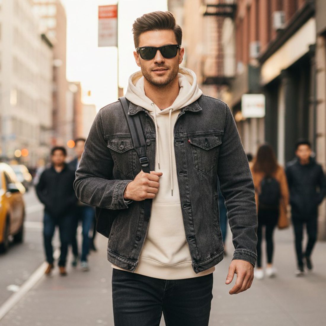 RayBan RB4453 601S71 Sand Black