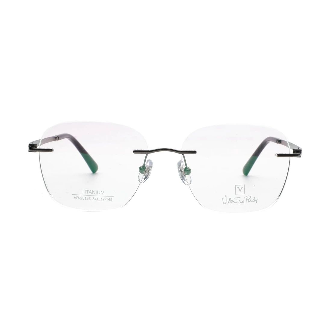 Gọng kính VALENTINO RUDY VR25126 C2 – ảnh chính diện trên nền trắng
