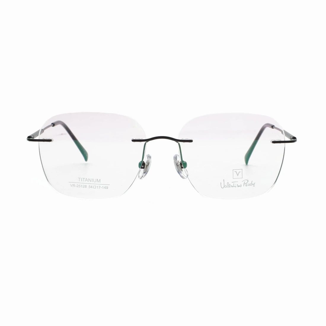 Gọng kính VALENTINO RUDY VR25128 C1 – ảnh chính diện trên nền trắng