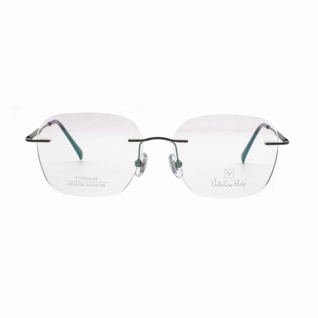 Gọng kính VALENTINO RUDY VR25128 C2 – ảnh chính diện trên nền trắng