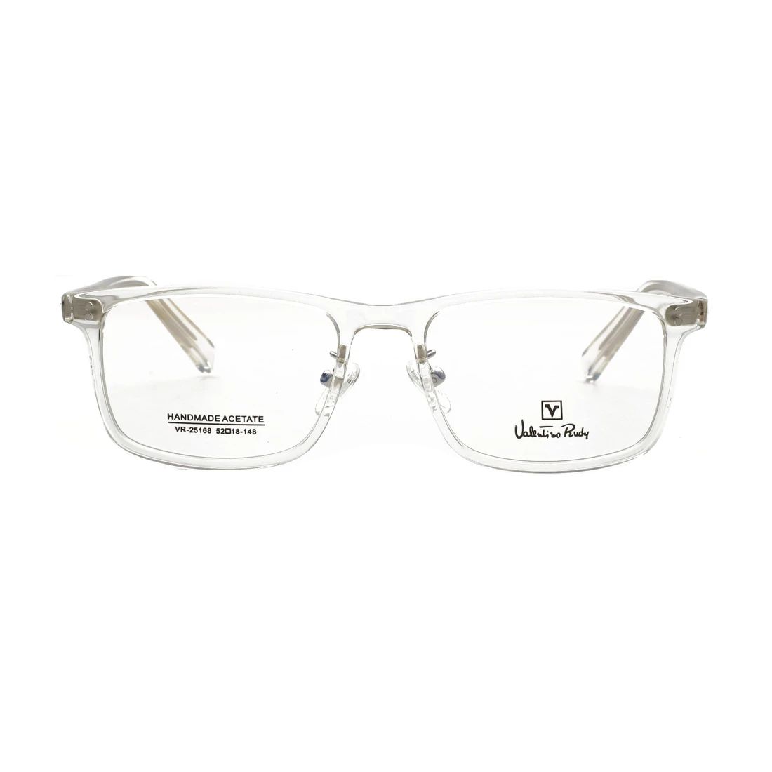 Gọng kính nam VALENTINO RUDY VR25168 C12 – ảnh chính diện trên nền trắng