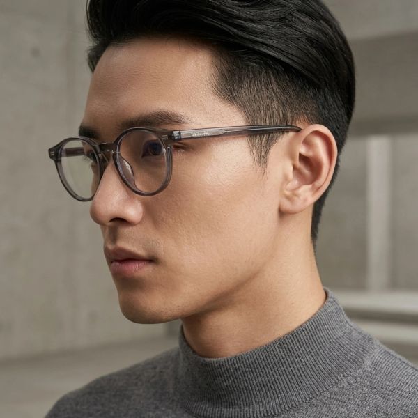 Gọng kính VALENTINO RUDY VR25173 C2 – người mẫu đeo kính