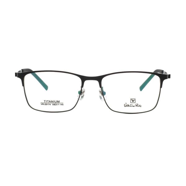 Gọng kính nam VALENTINO RUDY VR25174 C1 – ảnh chính diện trên nền trắng
