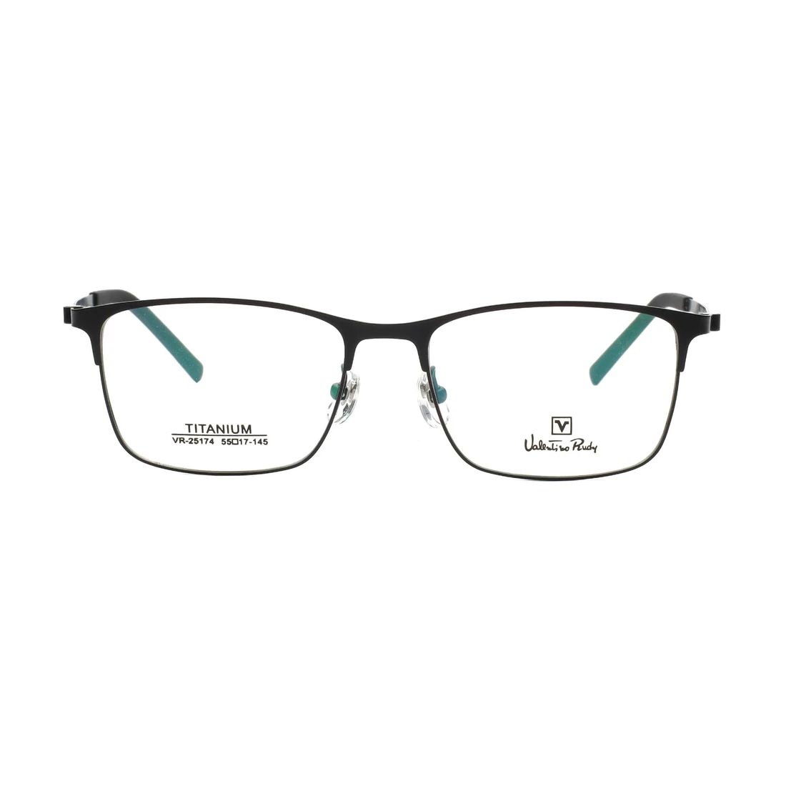Gọng kính nam VALENTINO RUDY VR25174 C1 – ảnh chính diện trên nền trắng