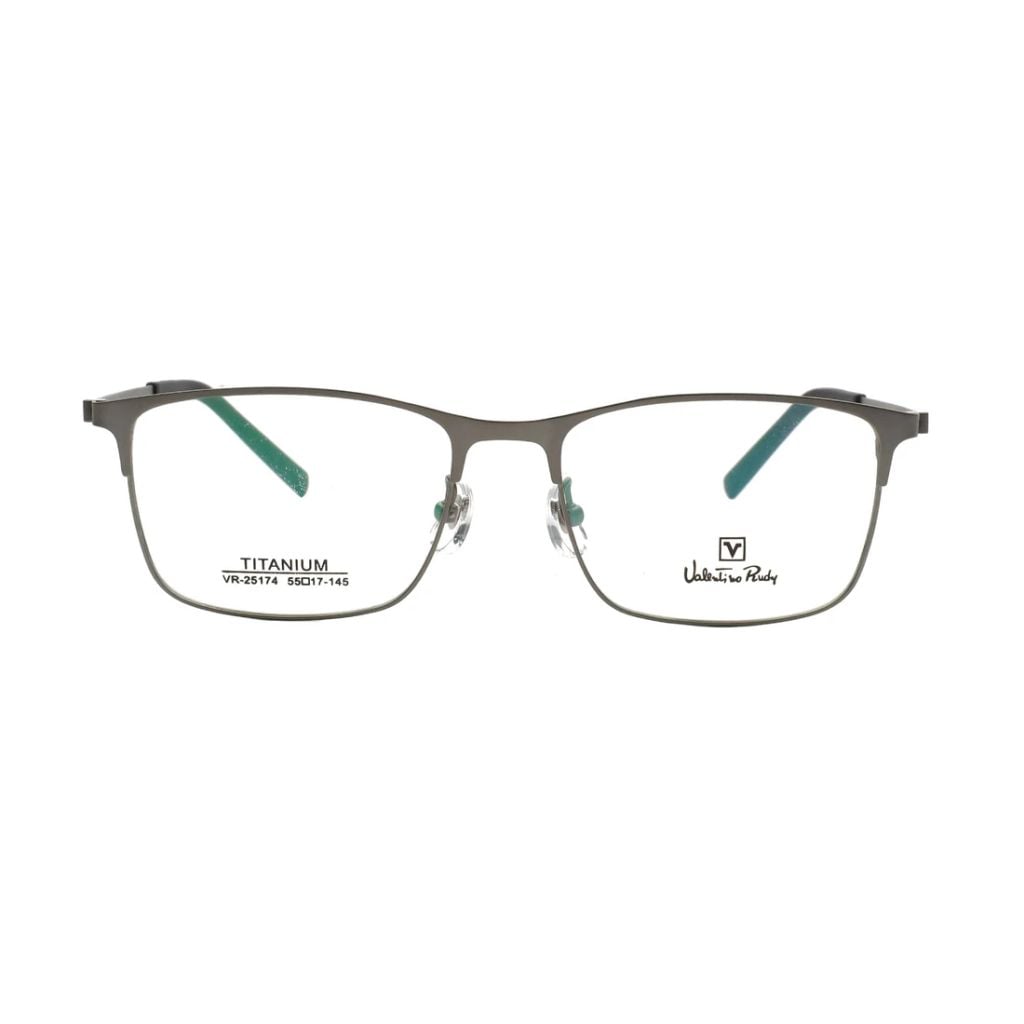 Gọng kính nam VALENTINO RUDY VR25174 C2 – ảnh chính diện trên nền trắng