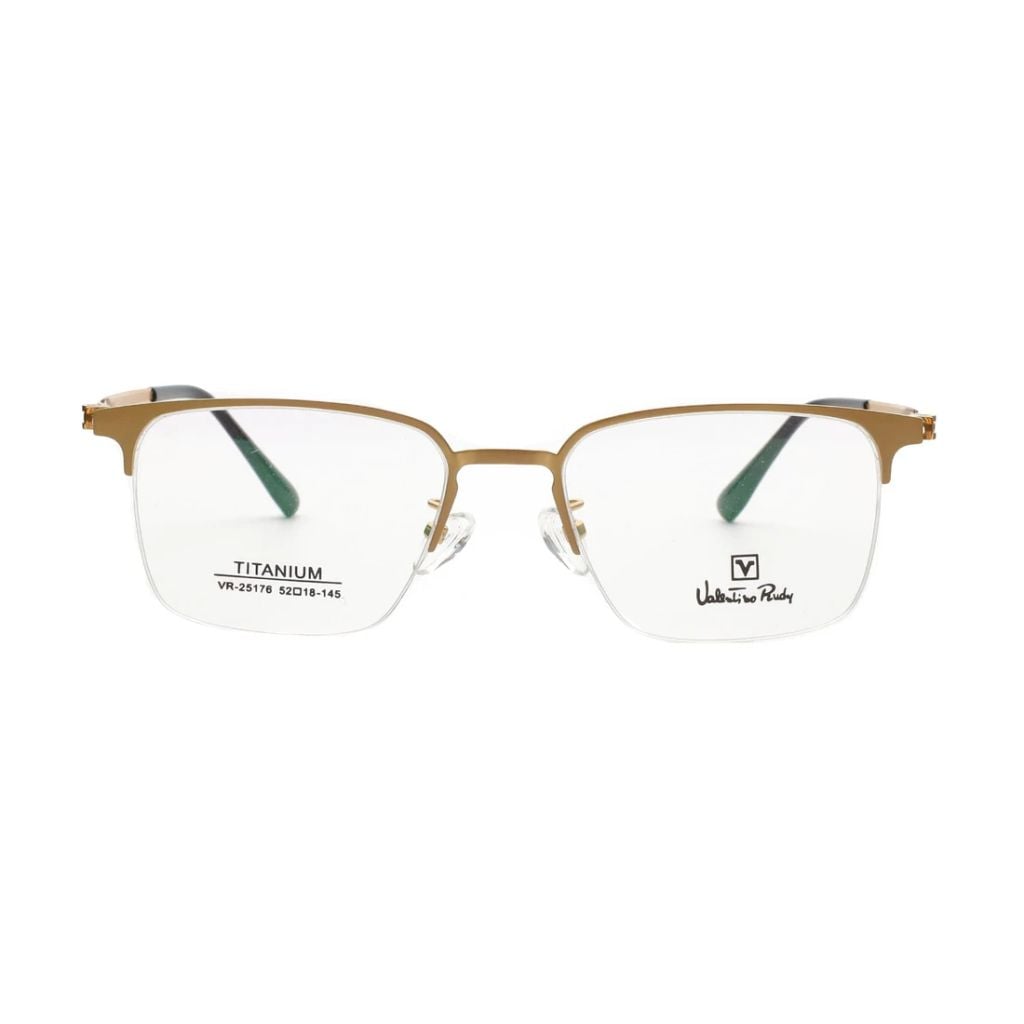 Gọng kính nam VALENTINO RUDY VR25176 C10 – ảnh chính diện trên nền trắng