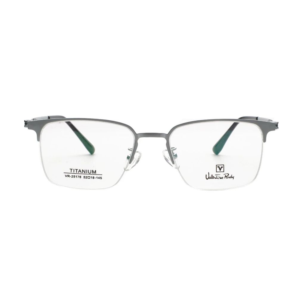 Gọng kính nam VALENTINO RUDY VR25176 C3 – ảnh chính diện trên nền trắng
