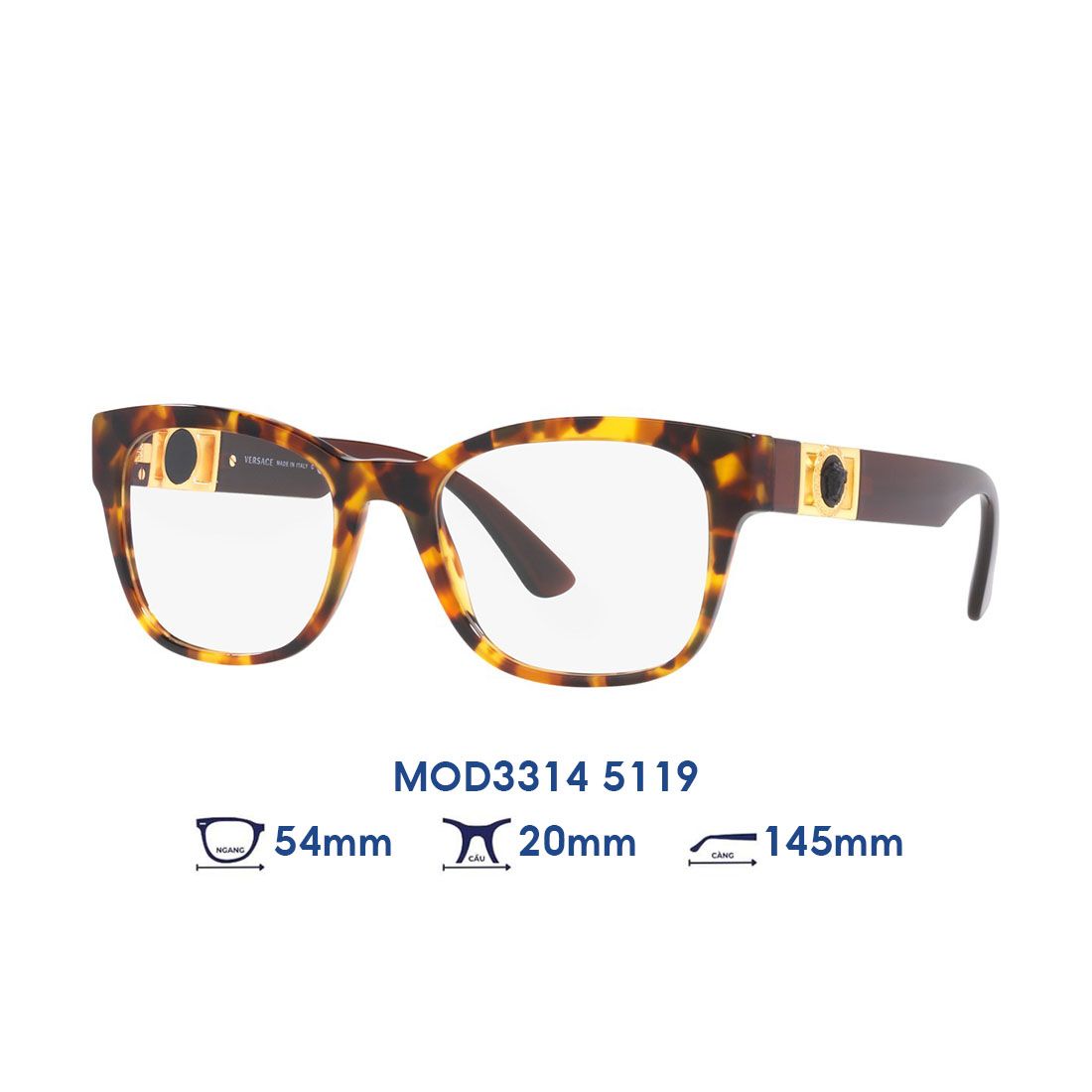  Gọng kính VERSACE MOD3314 5119 