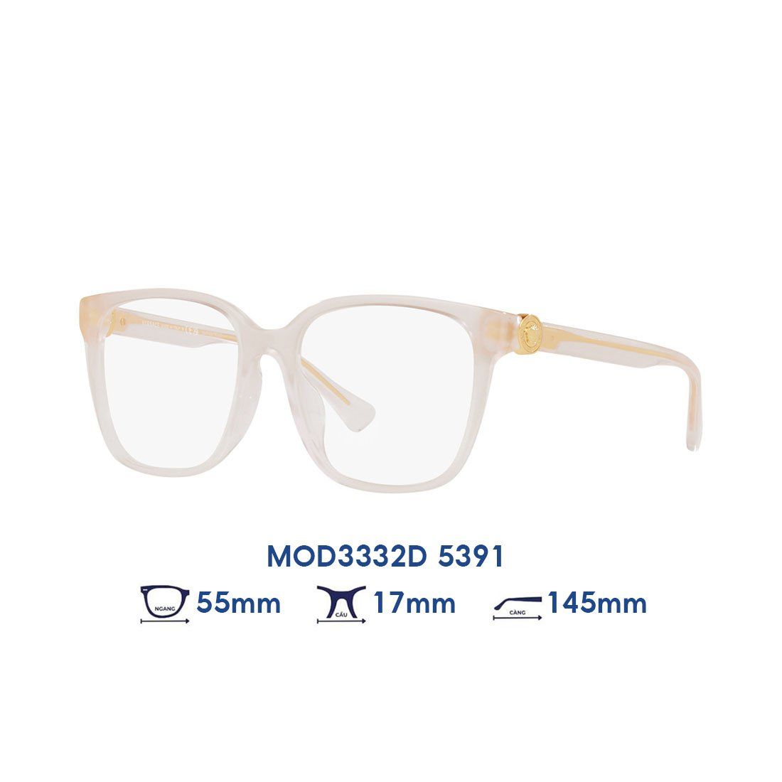  Gọng kính VERSACE MOD3332D 5391 