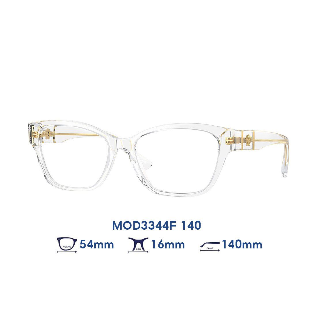  Gọng kính VERSACE MOD3344F 148 