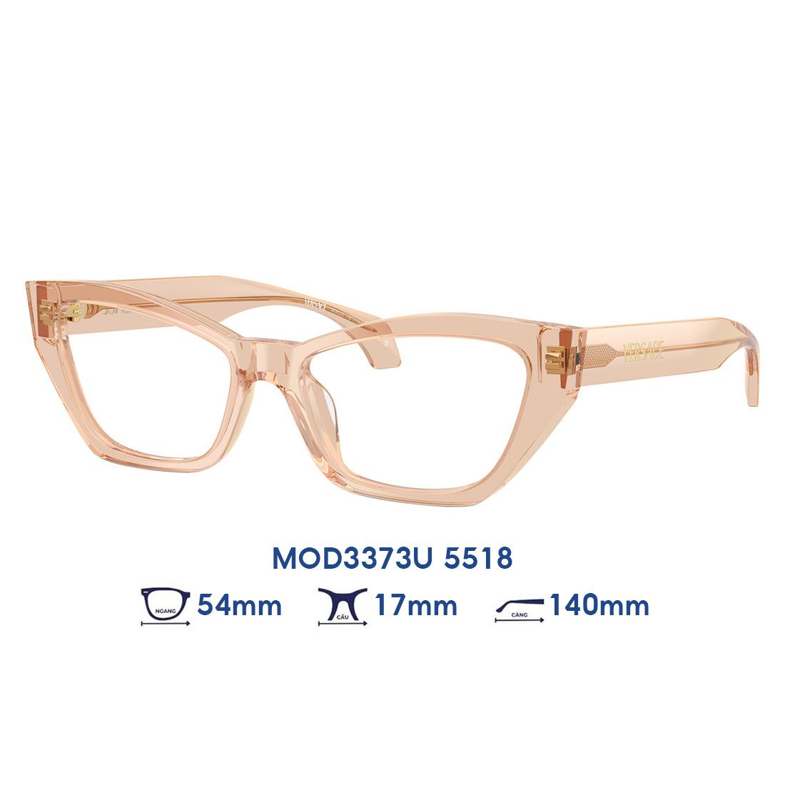 Gọng kính  VERSACE MOD3373U 5518